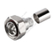 DIN 7/16 Crimazo recto masculino para LMR600 - Conector RF