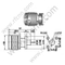 Conector M Microtrip de Microtrip Macho
