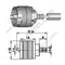 Crimpo masculino UHF para el conector RG58 RF