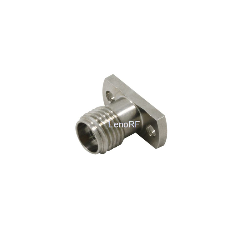 Receptáculo de montaje de brida de 2,4 mm.