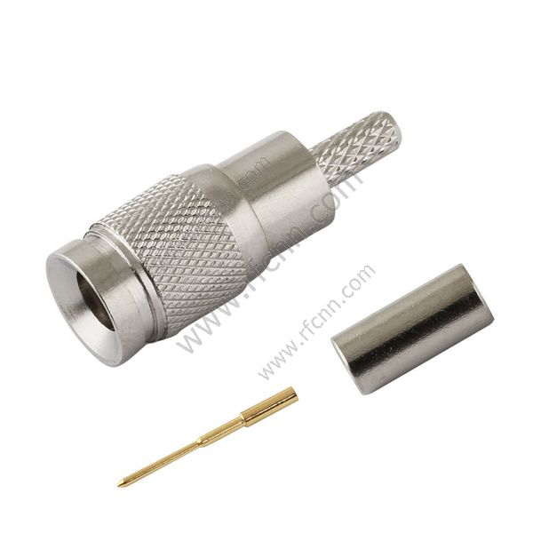 1.0 / 2.3 Crimazo recto masculino para Cable Kings 75 -0.25 RF Conector