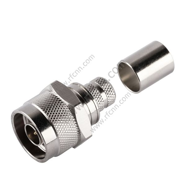 N Crimpo recto masculino para el conector LMR400 RF