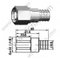 Hombre TNC para conector LMR240 RF