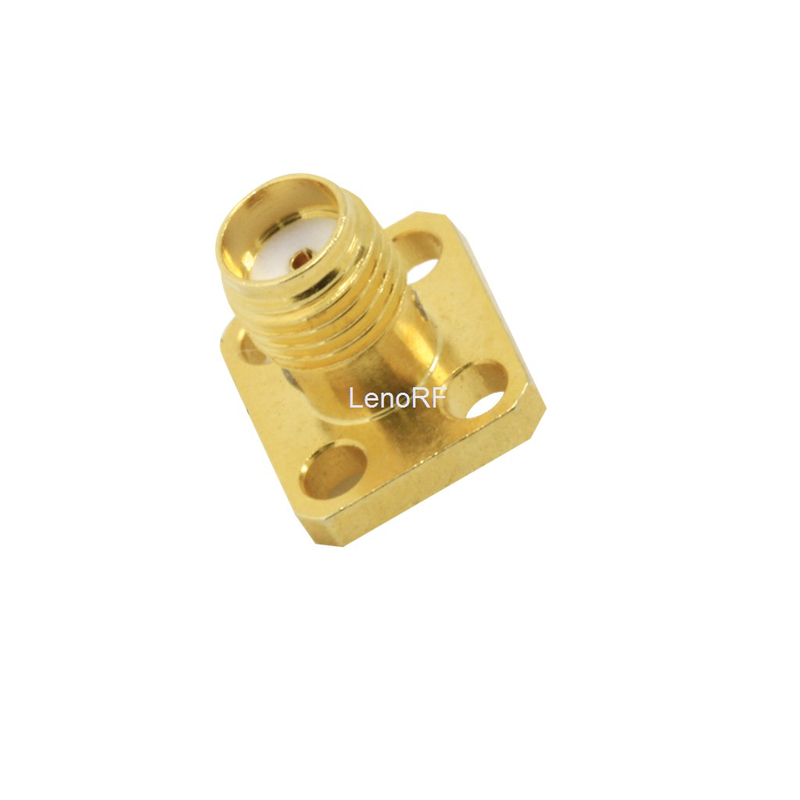 Conector de RF de montaje en brida SMA JACK