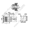 Conector de rf de montaje de brida femenina UHF