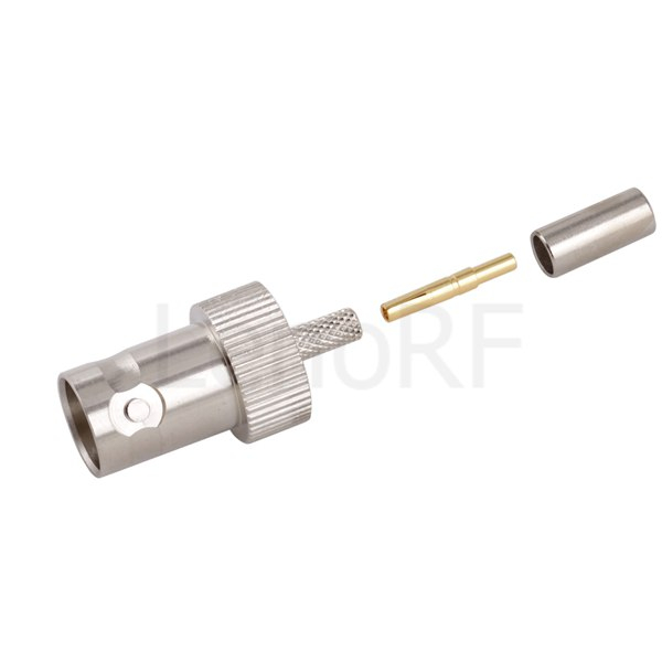 BNC hembra sin soldadura para el conector ST212 -RF