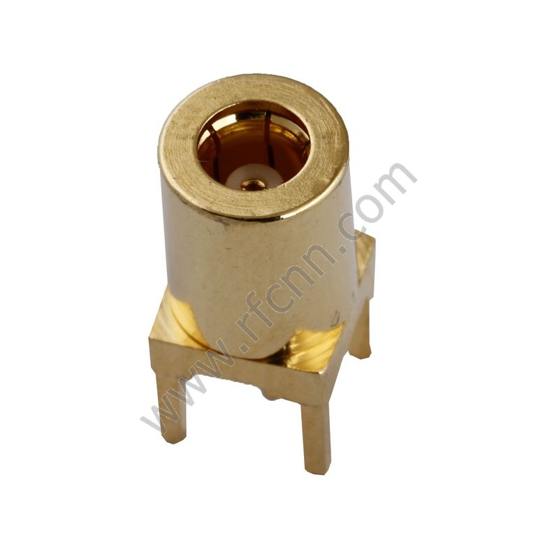 SMB hembra recta para conector PCB RF