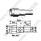 Crimazo masculino SMA para el conector semirrígido RG402 RF
