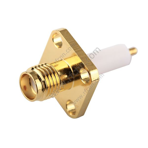 Brida mujer SMA para microstrip - conector RF