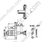 Conector Micro-Strip de Micro-Strip de Brida Masculino SMB
