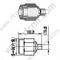 Crimpo masculino SMA para el conector semirrígido RG405 RF