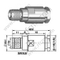 Mini uhf masculino para el conector 7D-FB RF