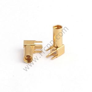 Conector de rf de ángulo derecho femenino MMCX