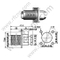 Narga de la abrazadera de la abrazadera N para RG142,58 RF Conector