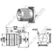 Conector de RF de montaje en brida masculina UHF