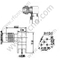 Ángulo derecho macho SSMA para conector PCB RF