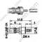 Crimp hembra SSMC para RG178 RF Conector