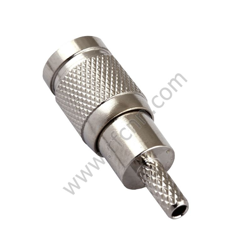 1.0 / 2.3 Crimado masculino recto para el conector RG179 RF