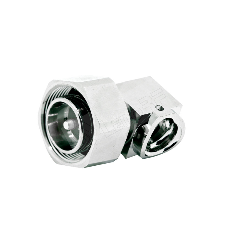 Mini DIN 4.3 / 10 Soldadura de ángulo recto macho1 / 2 '' cable superflex