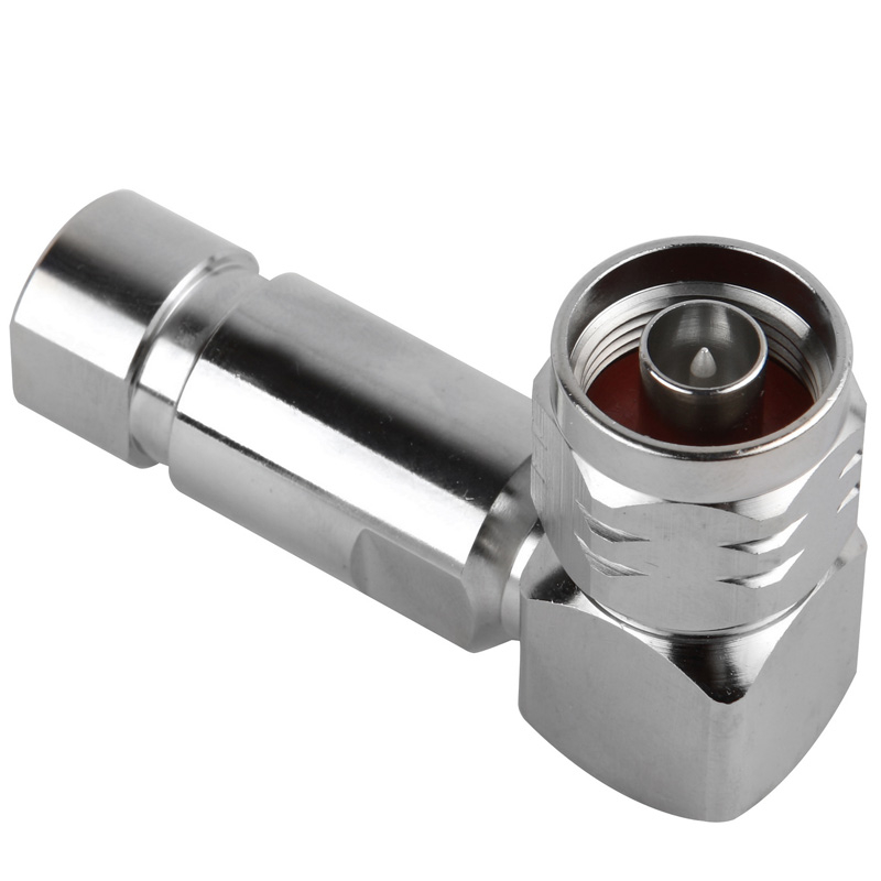 N ángulo recto masculino para adaptador de conector RG6 RF