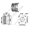 Conector de RF Microstrip RF DIN 7/16