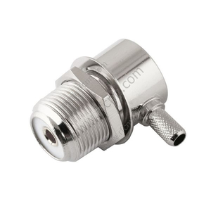 Ángulo recto de Crimp Female UHF para el conector RG58 -RF