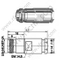 N abrazadera femenina para conector LMR300 RF