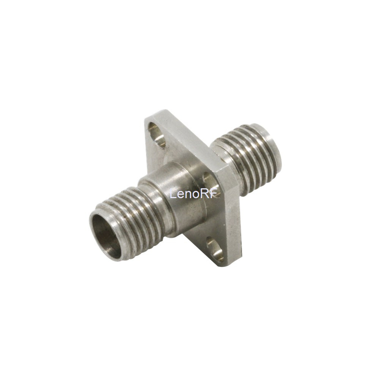 SMA JACK TO JACK FRANGE MOUNT RF ADAPTADOR