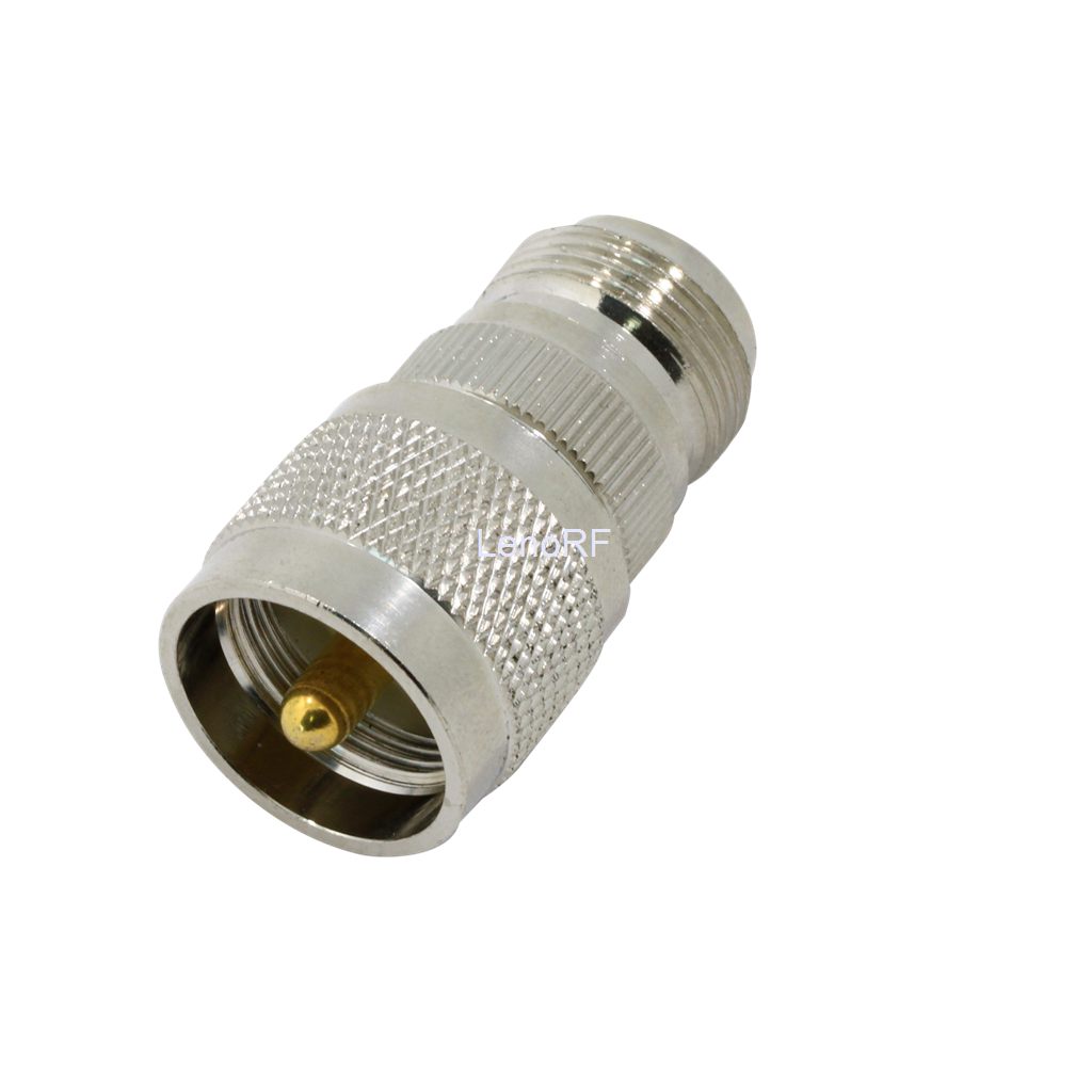 Tapón UHF a N Jack RF Adaptador