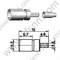 Crimazo femenino MCX para RG178 RF Conector