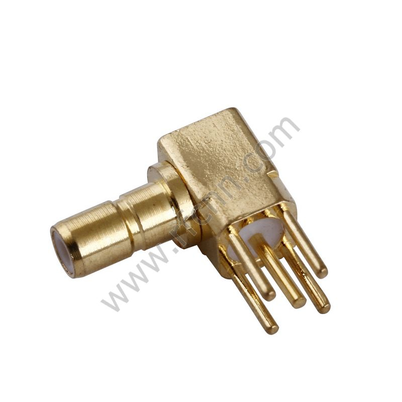 Ángulo derecho macho SSMB para conector PCB RF
