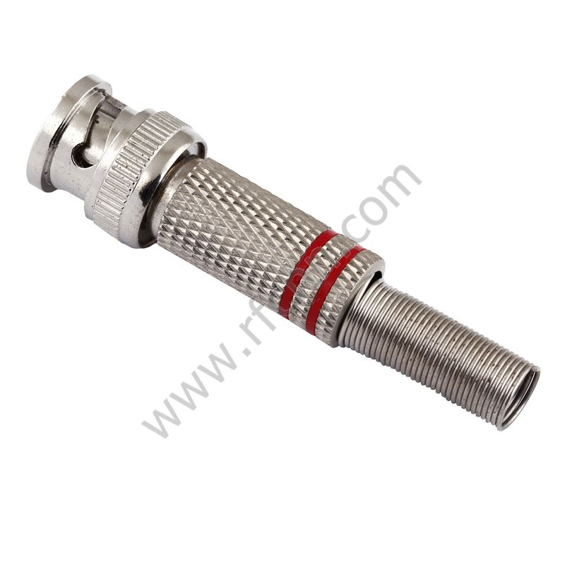 Anillo de primavera masculino BNC para el conector RG58 RF