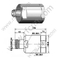 N abrazadera femenina para el conector RF de 1 5/8 "flexible